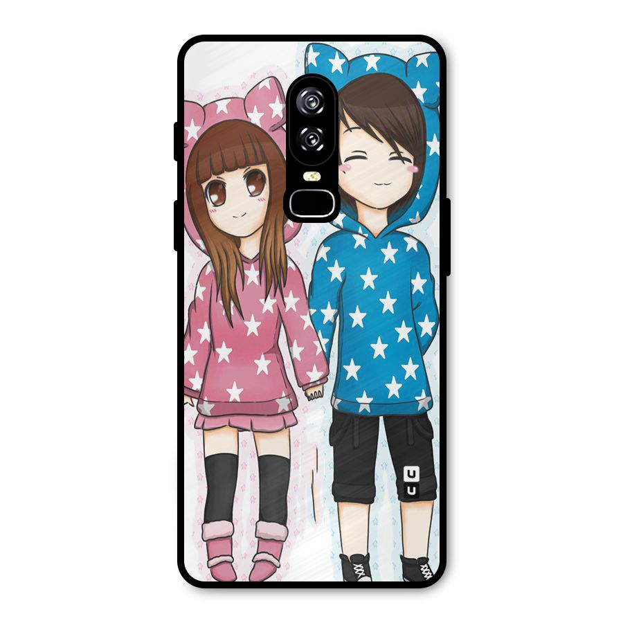 Couple In Stars Metal Back Case for OnePlus 6