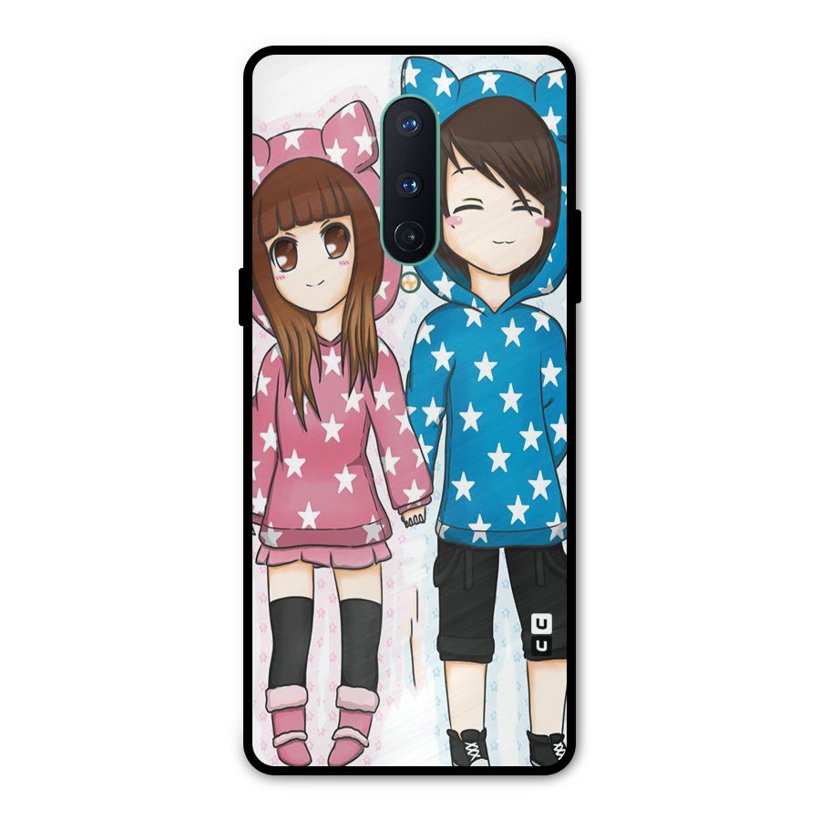 Couple In Stars Metal Back Case for OnePlus 8