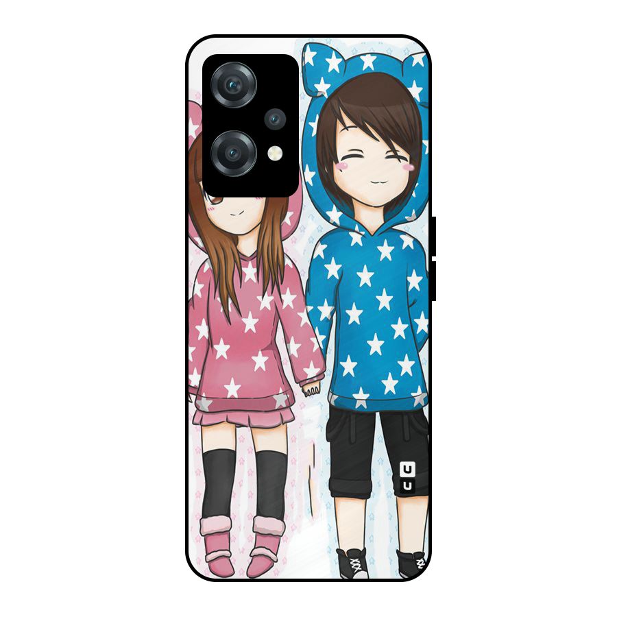 Couple In Stars Metal Back Case for OnePlus Nord CE 2 Lite 5G