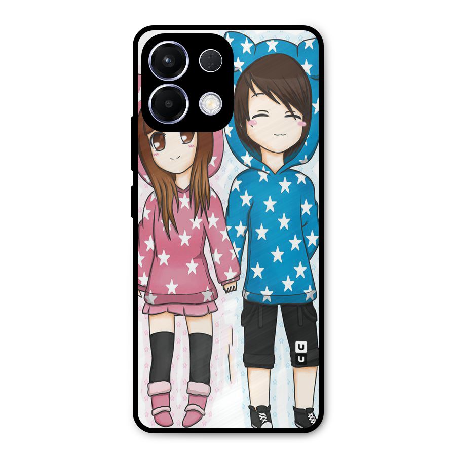 Couple In Stars Metal Back Case for Oppo K13