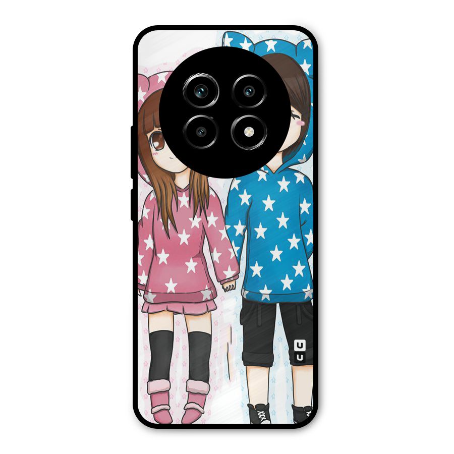 Couple In Stars Metal Back Case for Realme 13 Pro