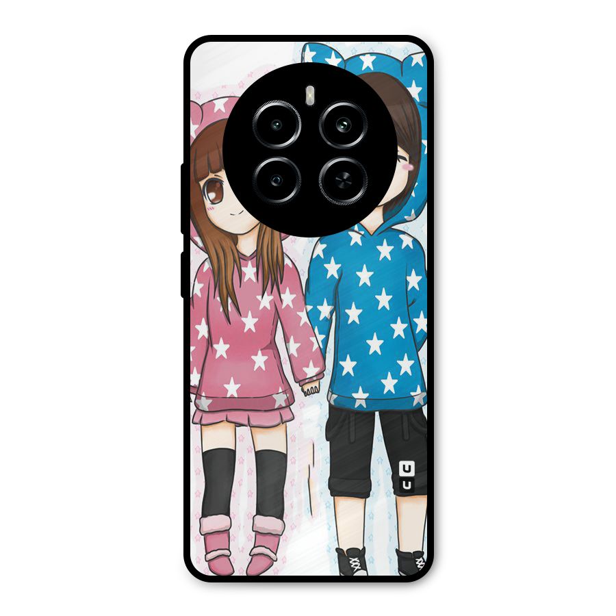 Couple In Stars Metal Back Case for Realme P1