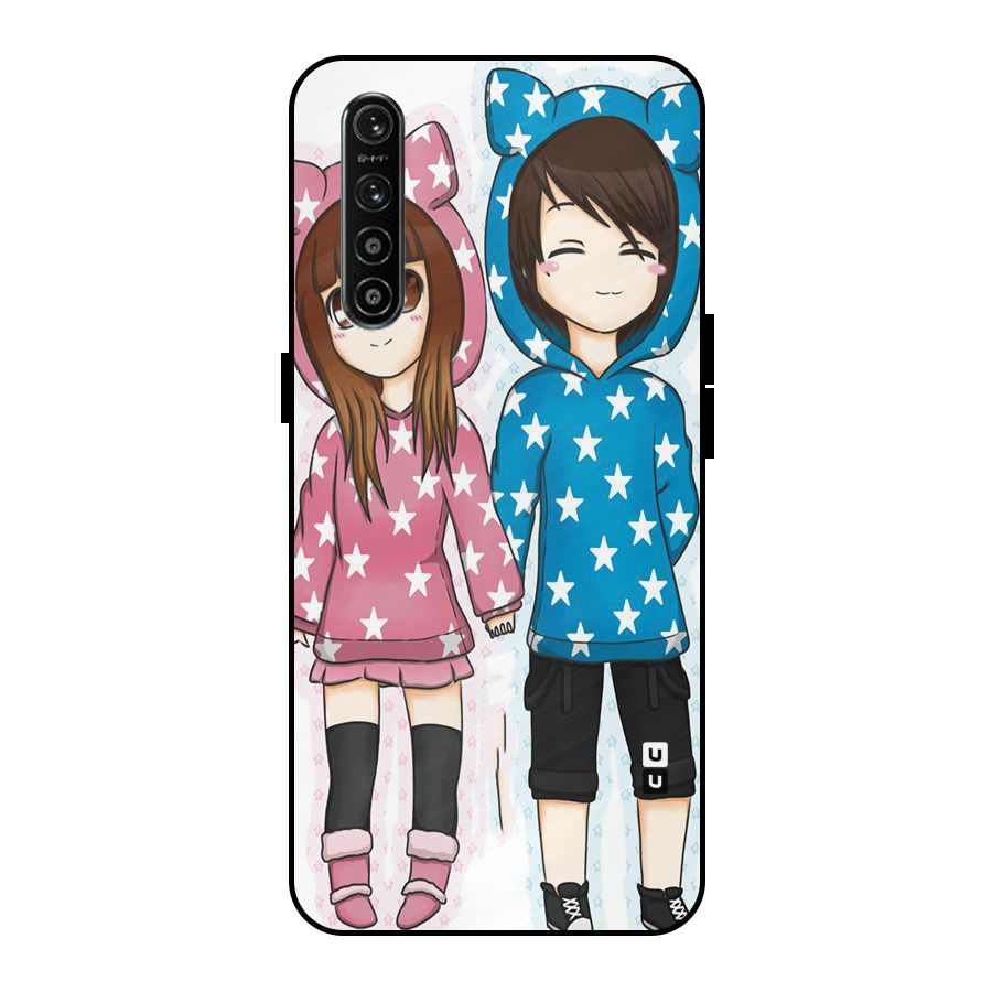 Couple In Stars Metal Back Case for Realme XT