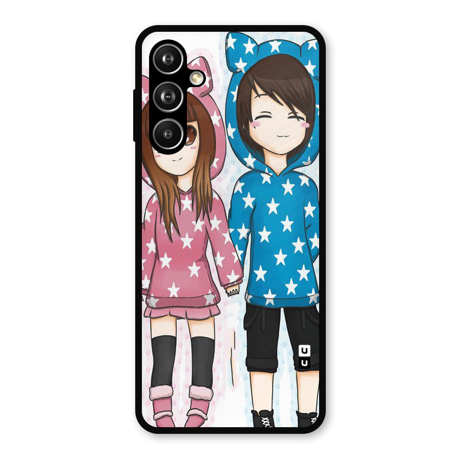 Couple In Stars Metal Back Case for Samsung Galaxy M54