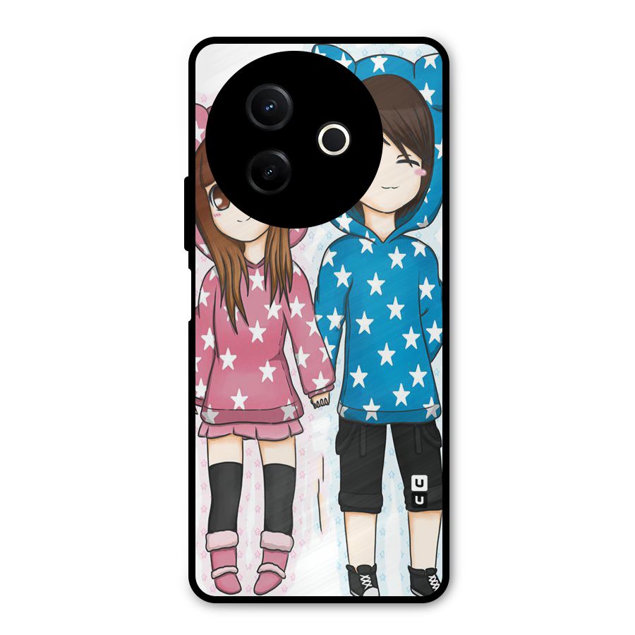 Couple In Stars Metal Back Case for Vivo Y39