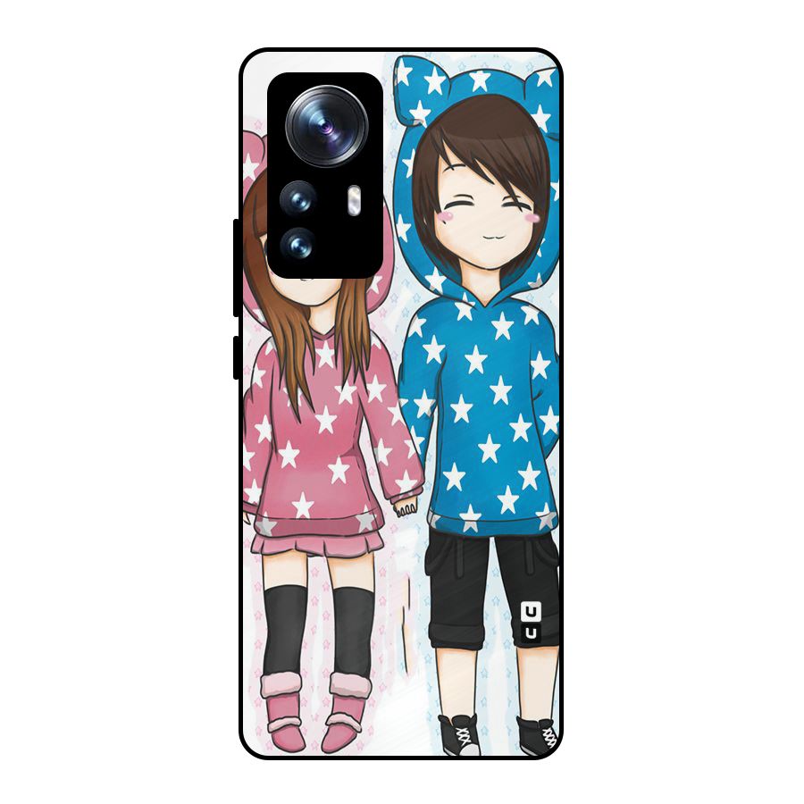 Couple In Stars Metal Back Case for Xiaomi 12 Pro