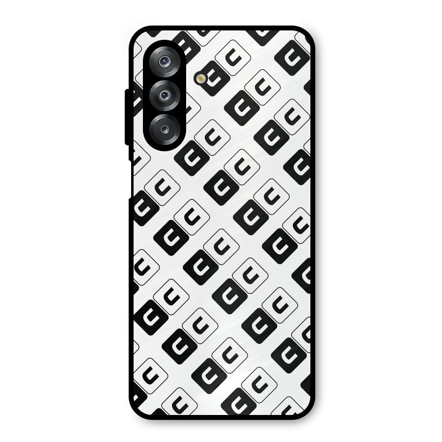 CoversCart Diagonal Banner Metal Back Case for Galaxy A26