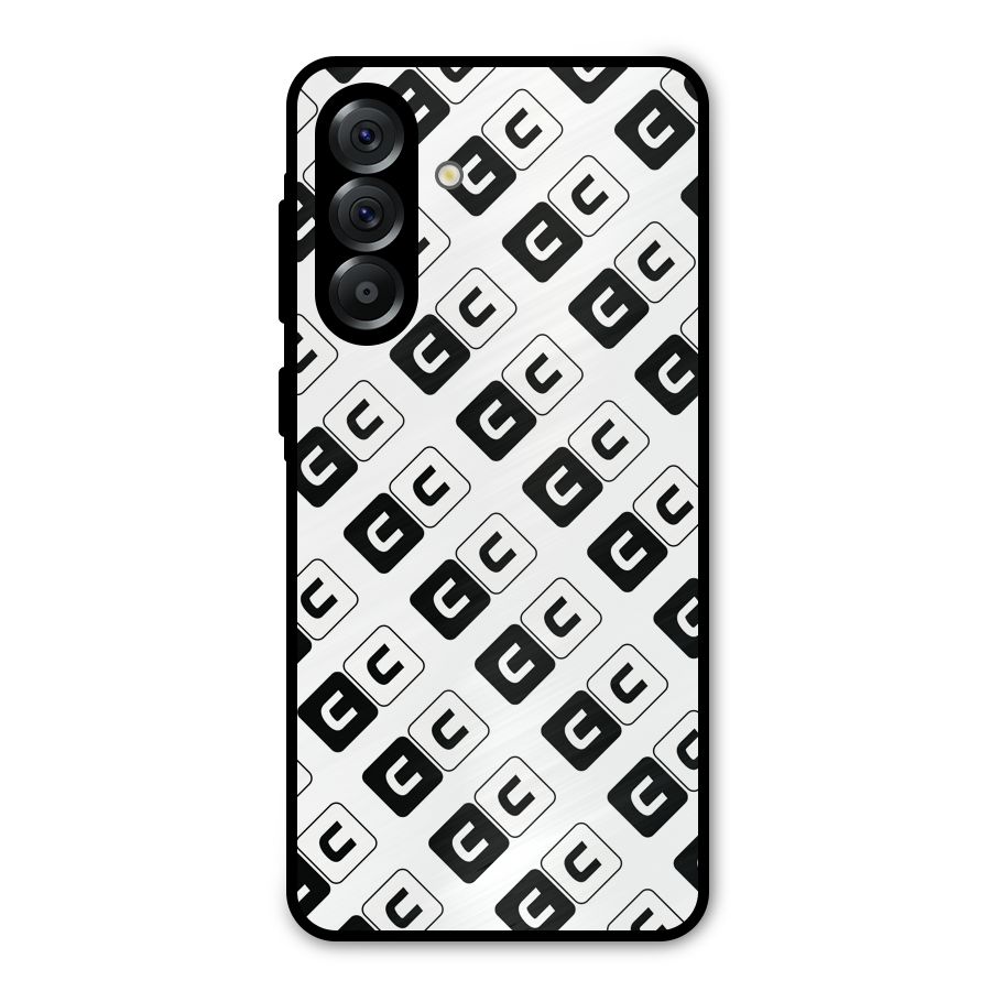 CoversCart Diagonal Banner Metal Back Case for Galaxy A36