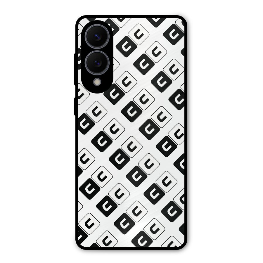 CoversCart Diagonal Banner Metal Back Case for Galaxy S25 Edge