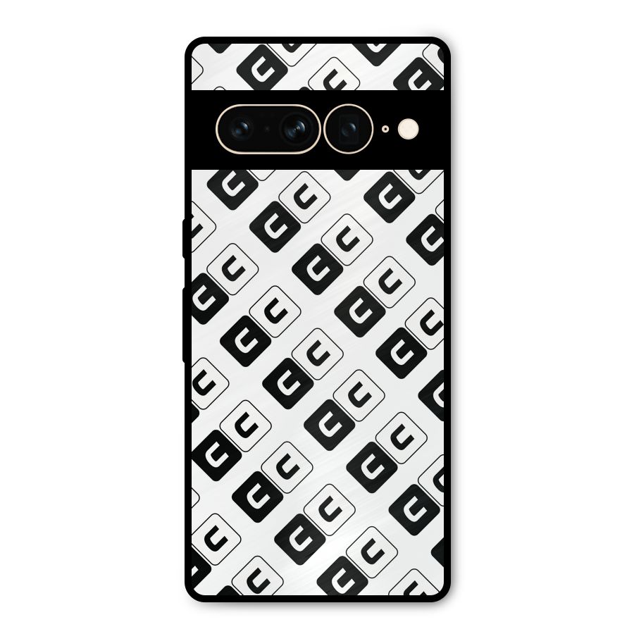 CoversCart Diagonal Banner Metal Back Case for Google Pixel 7 Pro