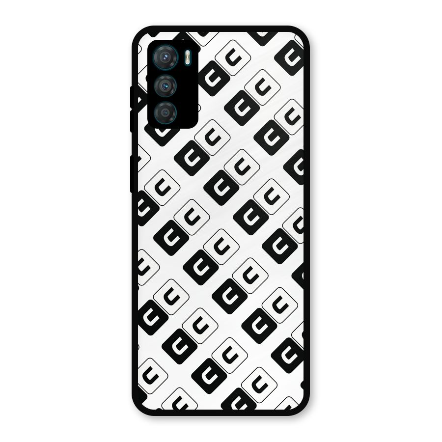 CoversCart Diagonal Banner Metal Back Case for Moto G42