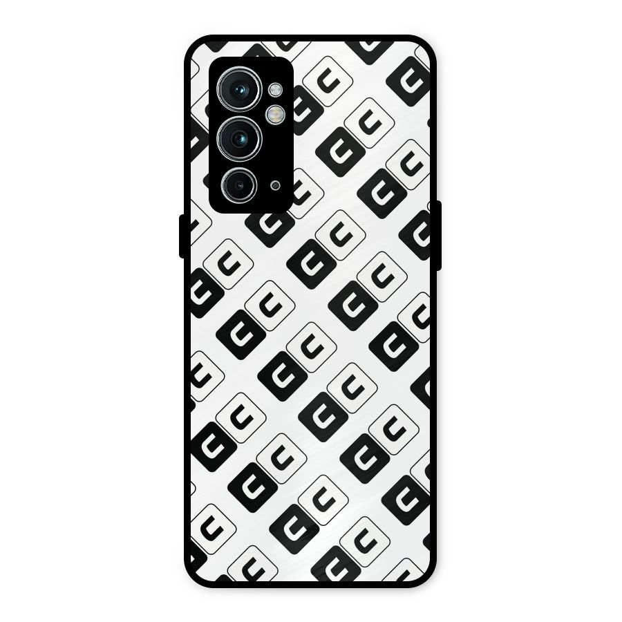 CoversCart Diagonal Banner Metal Back Case for OnePlus 9RT 5G
