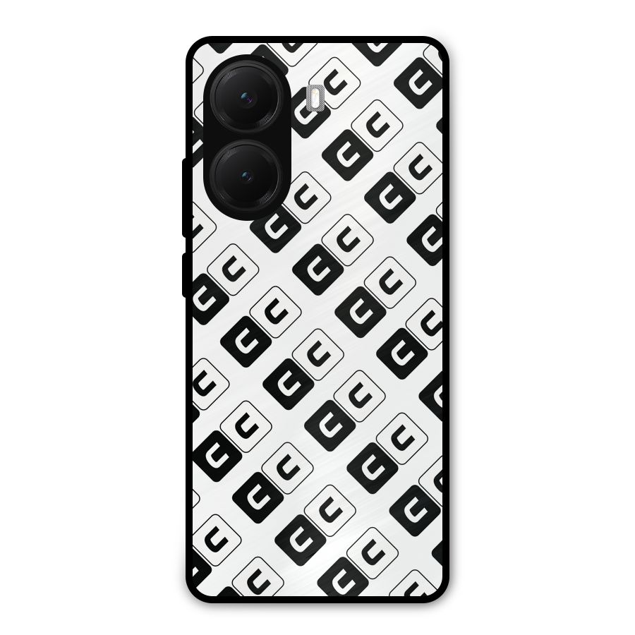 CoversCart Diagonal Banner Metal Back Case for Poco X7 Pro