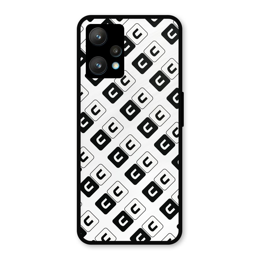 CoversCart Diagonal Banner Metal Back Case for Realme 9 Pro Plus 5G