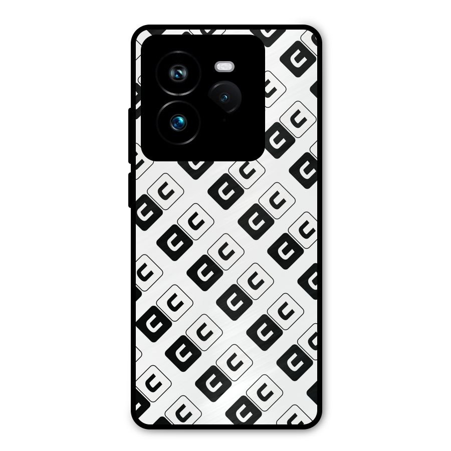 CoversCart Diagonal Banner Metal Back Case for Realme GT 7 Pro