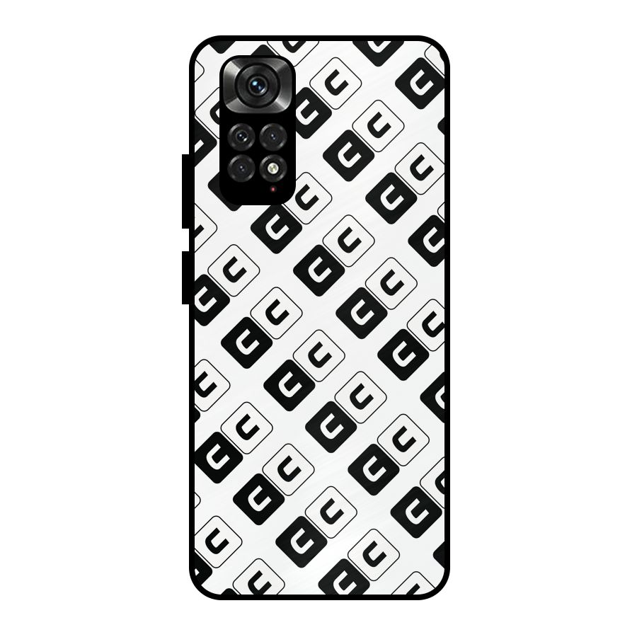 CoversCart Diagonal Banner Metal Back Case for Redmi Note 11 Pro Plus 5G