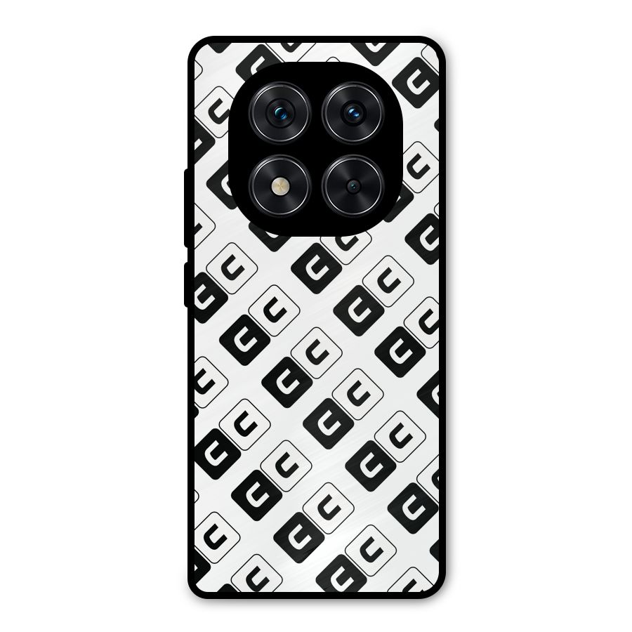 CoversCart Diagonal Banner Metal Back Case for Redmi Note 14 Pro 5G