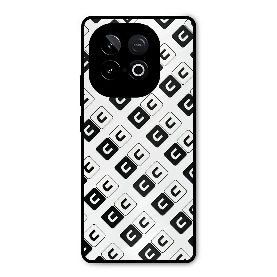 CoversCart Diagonal Banner Metal Back Case for iQOO Neo 10