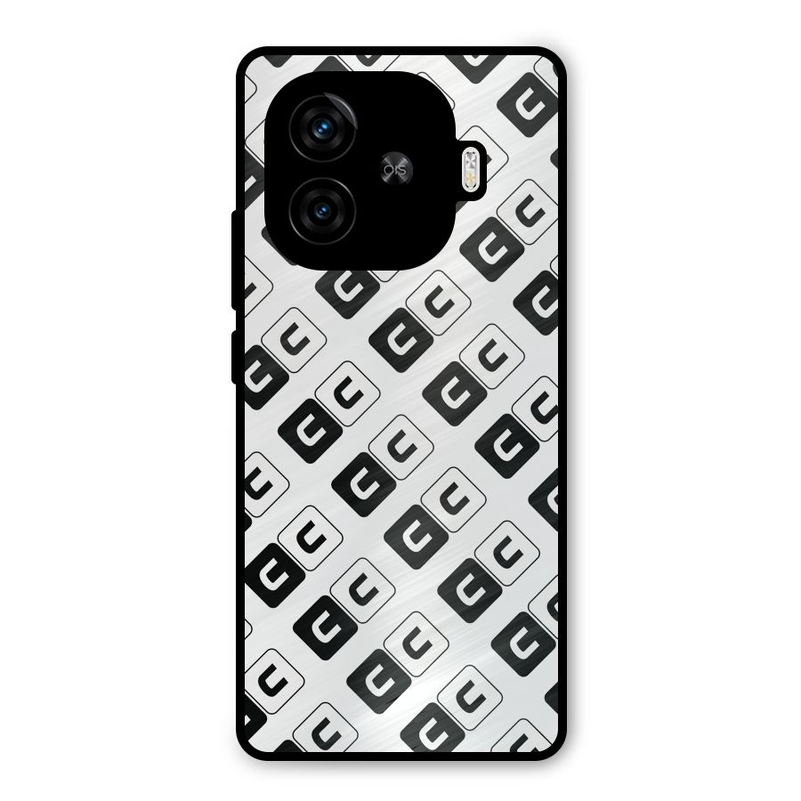 CoversCart Diagonal Banner Metal Back Case for iQOO Neo 10R