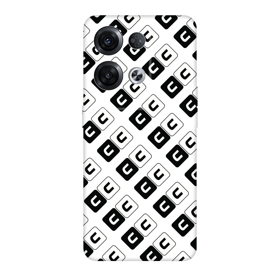 CoversCart Diagonal Banner Original Polycarbonate Back Case for Oppo Reno8 Pro 5G