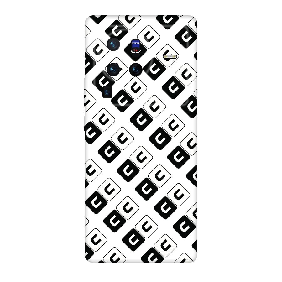 CoversCart Diagonal Banner Original Polycarbonate Back Case for Vivo X80
