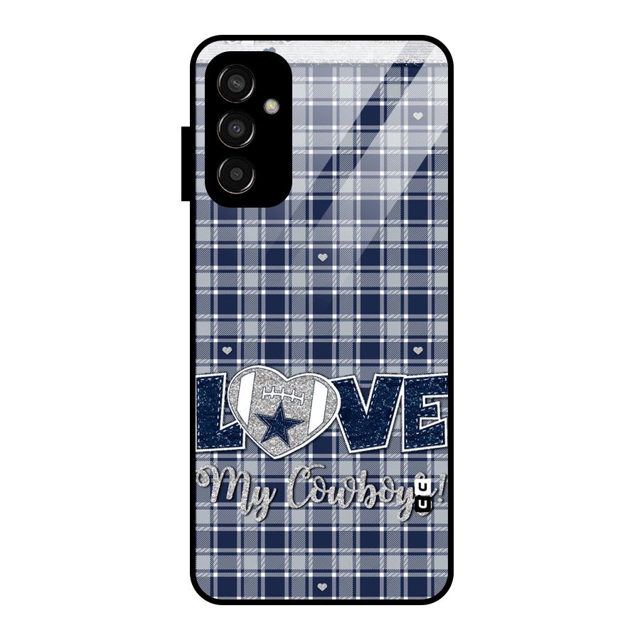 Cowboy Love Glass Back Case for Galaxy F13