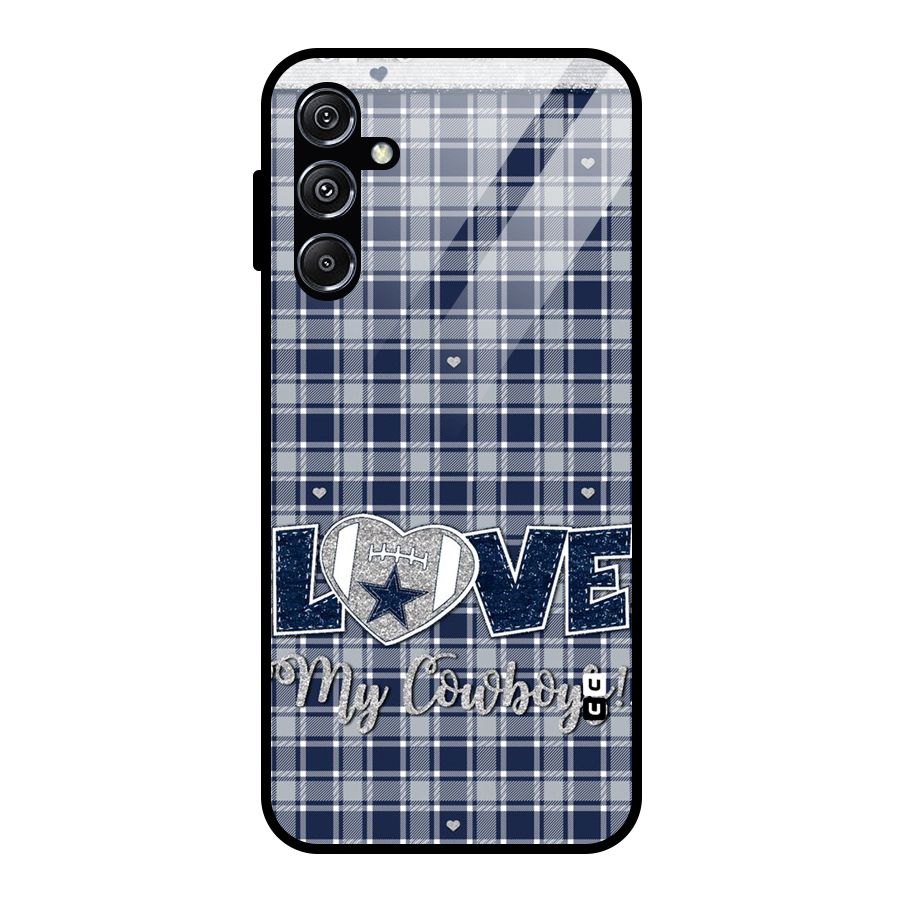 Cowboy Love Glass Back Case for Galaxy M34 5G