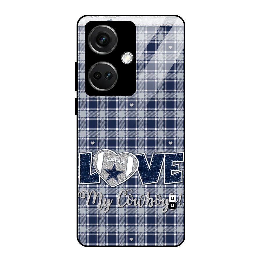 Cowboy Love Glass Back Case for OnePlus Nord CE 3 5G