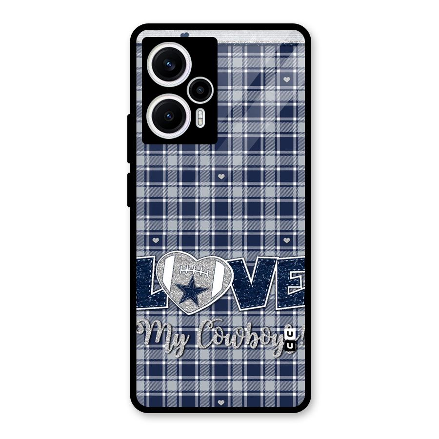 Cowboy Love Glass Back Case for Poco F5