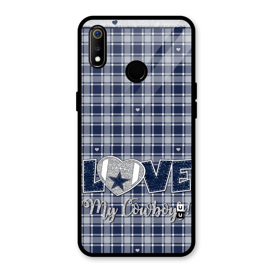 Cowboy Love Glass Back Case for Realme 3
