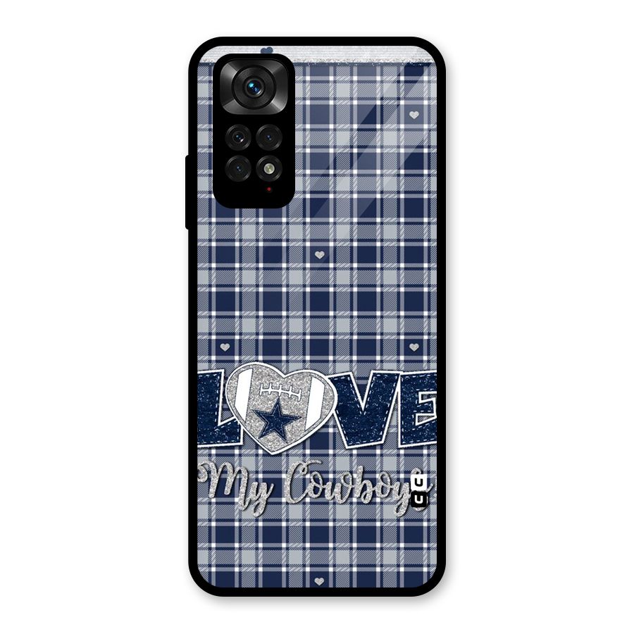 Cowboy Love Glass Back Case for Redmi Note 11S