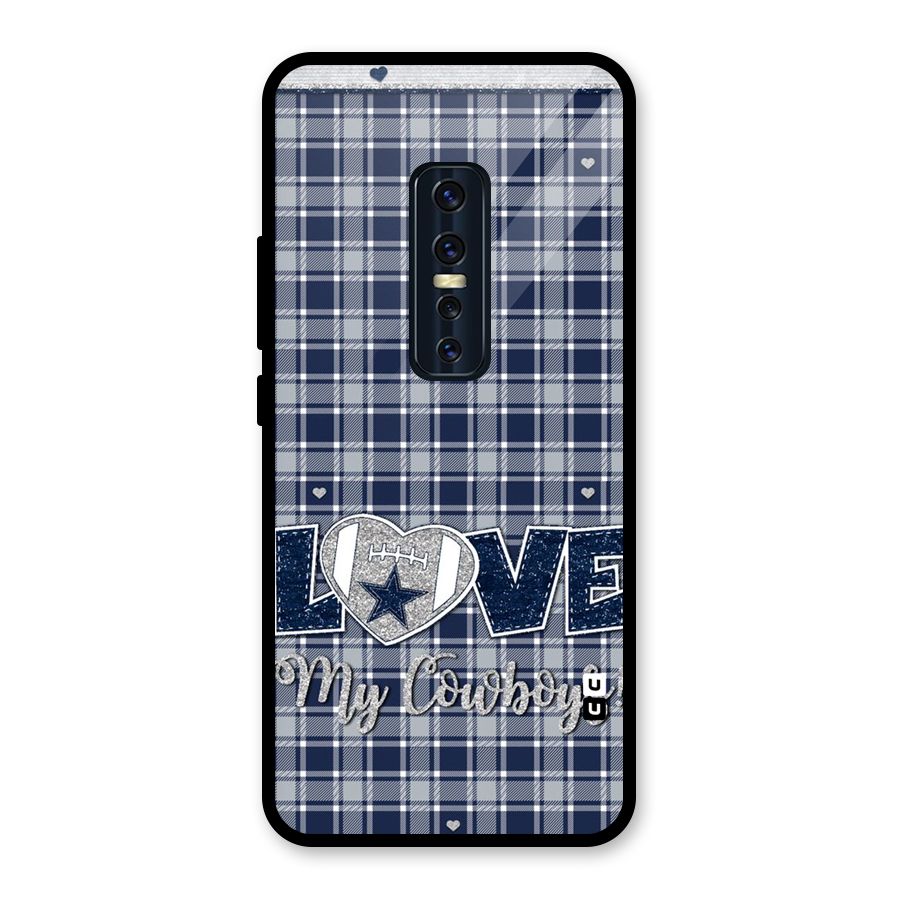 Cowboy Love Glass Back Case for Vivo V17 Pro