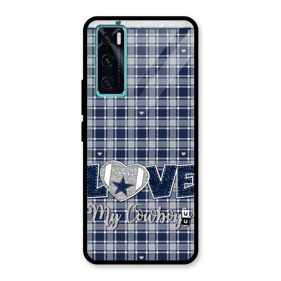 Cowboy Love Glass Back Case for Vivo V20 SE