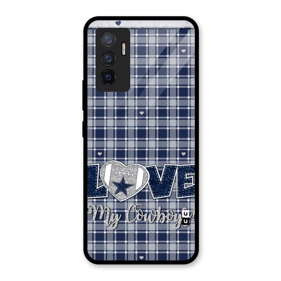 Cowboy Love Glass Back Case for Vivo V23e