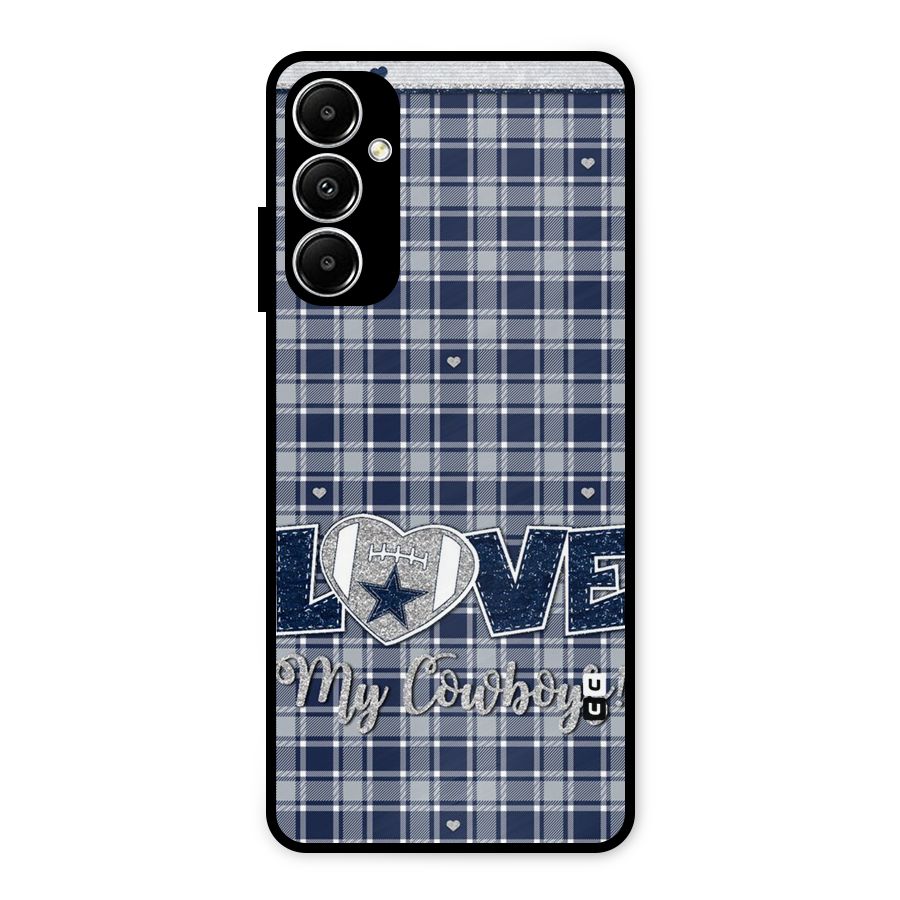 Cowboy Love Metal Back Case for Galaxy A05s