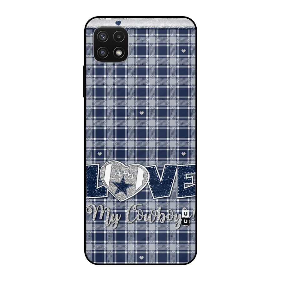 Cowboy Love Metal Back Case for Galaxy A22 5G