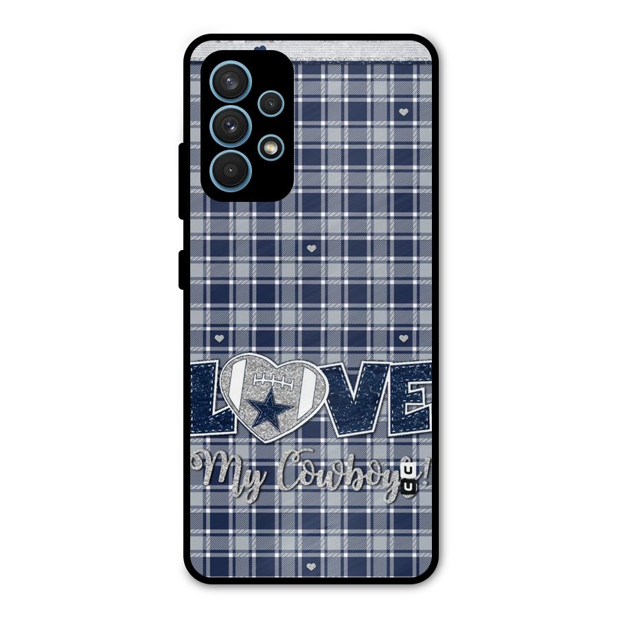 Cowboy Love Metal Back Case for Galaxy A32