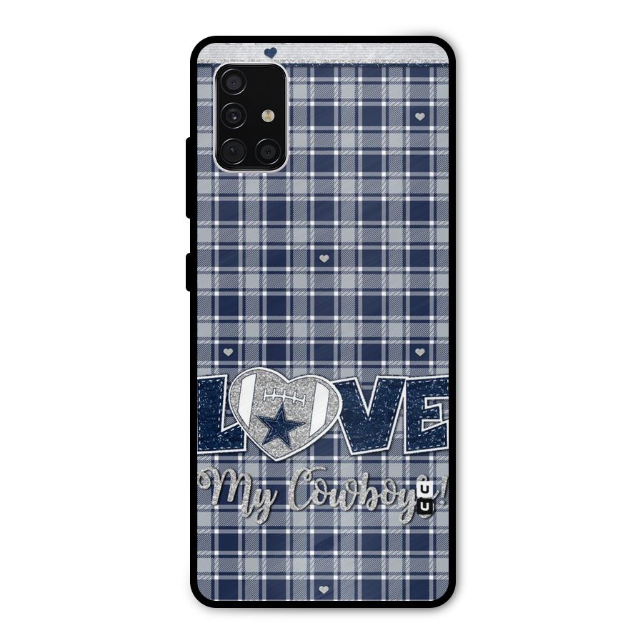 Cowboy Love Metal Back Case for Galaxy A51