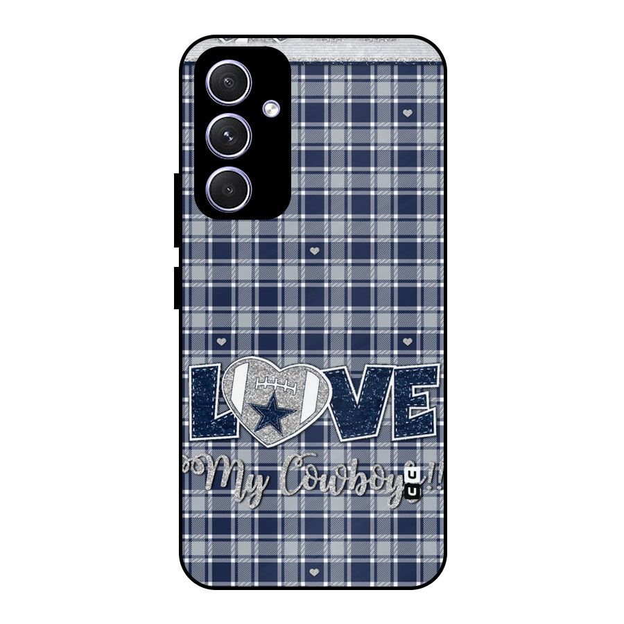 Cowboy Love Metal Back Case for Galaxy A54