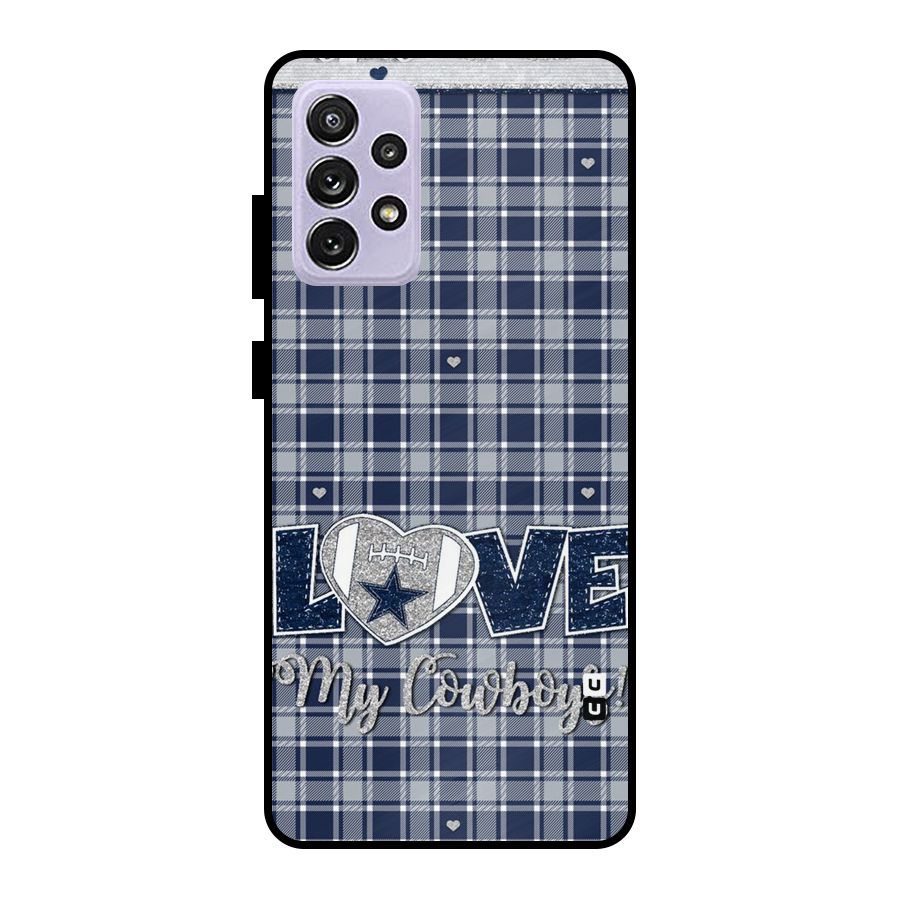 Cowboy Love Metal Back Case for Galaxy A72