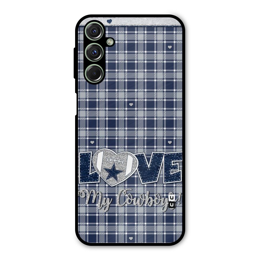 Cowboy Love Metal Back Case for Galaxy F34