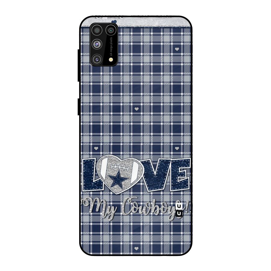 Cowboy Love Metal Back Case for Galaxy M31