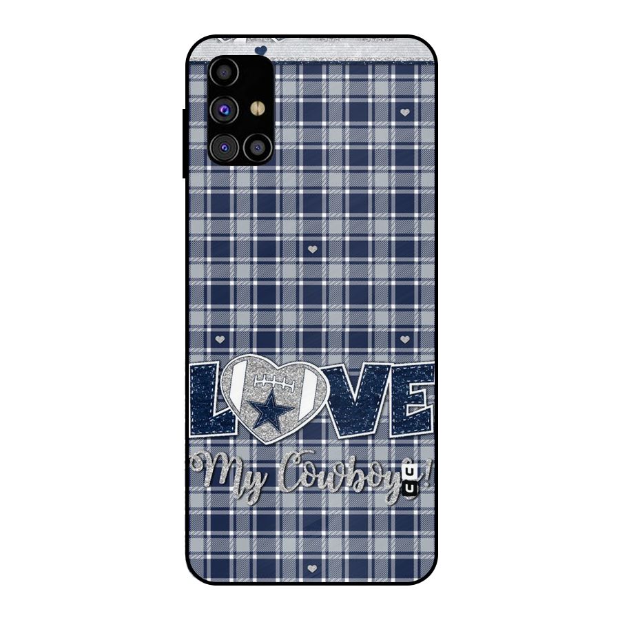 Cowboy Love Metal Back Case for Galaxy M31s