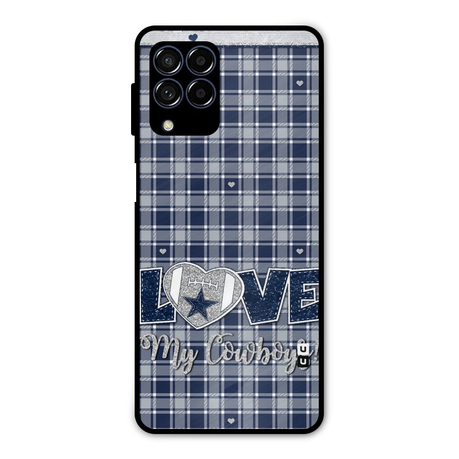 Cowboy Love Metal Back Case for Galaxy M53 5G