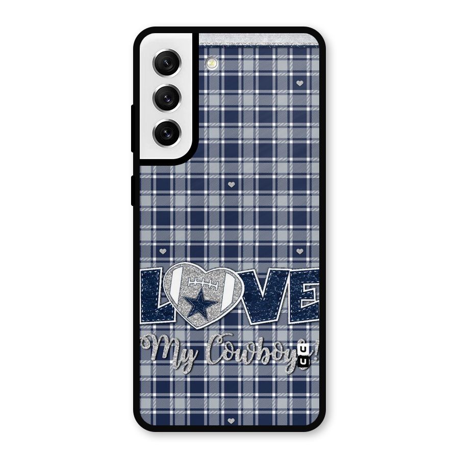 Cowboy Love Metal Back Case for Galaxy S21 FE 5G