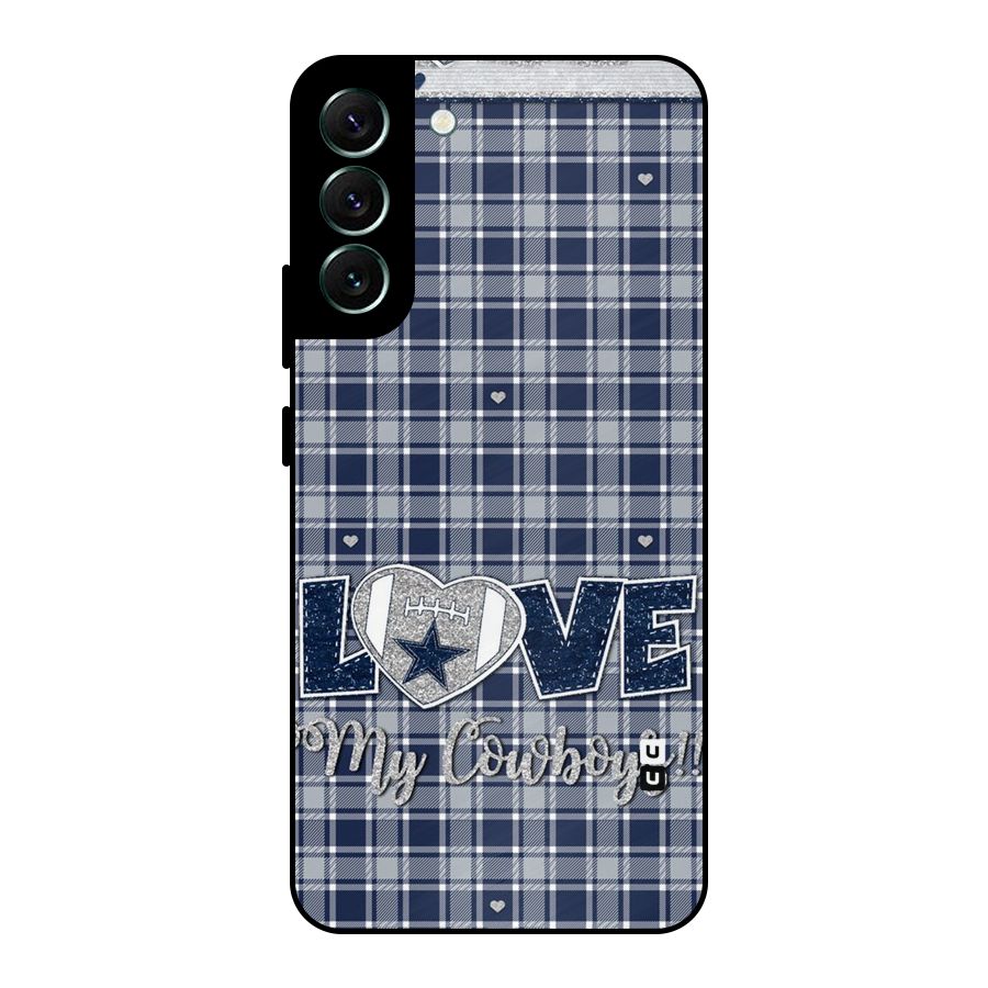 Cowboy Love Metal Back Case for Galaxy S22 Plus 5G