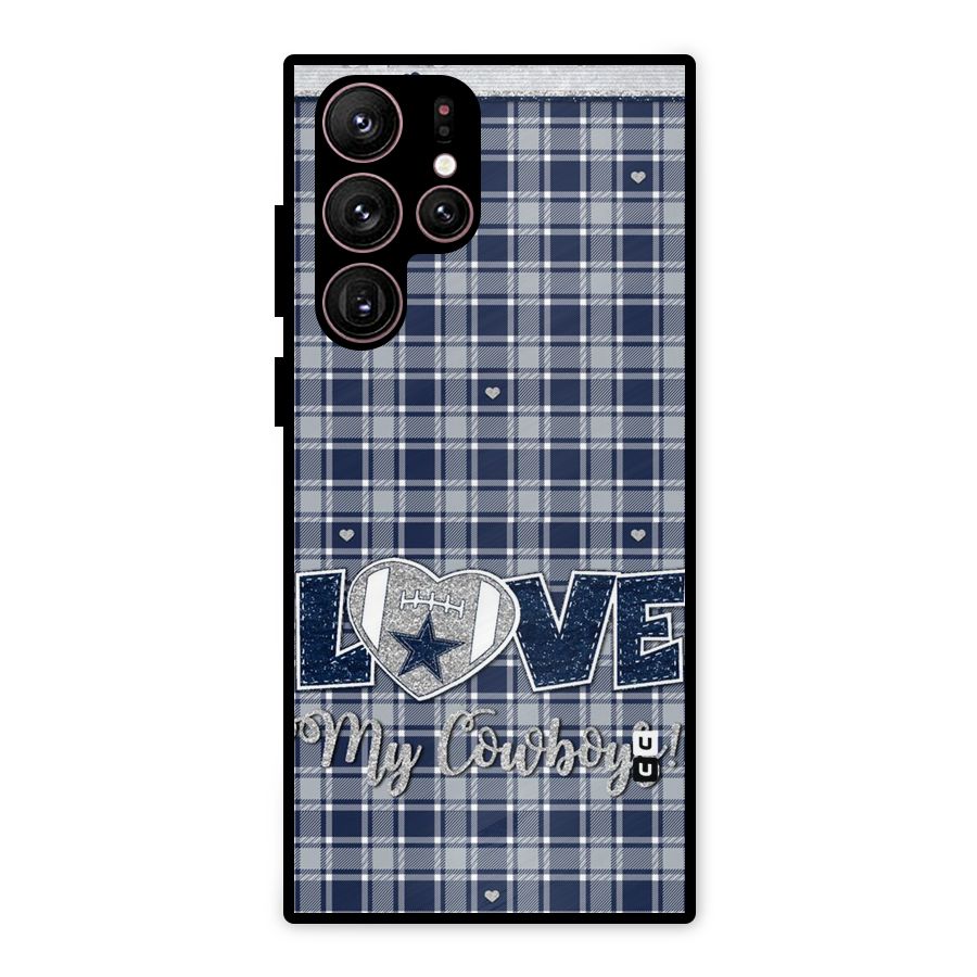 Cowboy Love Metal Back Case for Galaxy S22 Ultra 5G