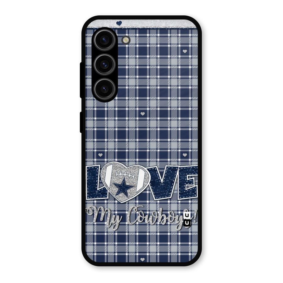 Cowboy Love Metal Back Case for Galaxy S23