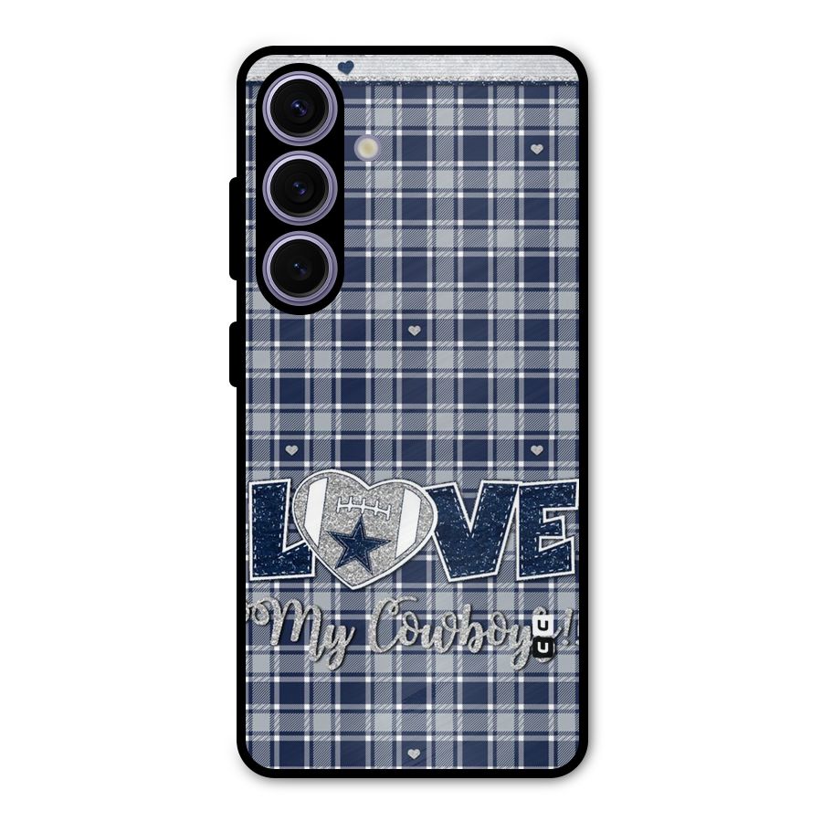 Cowboy Love Metal Back Case for Galaxy S24