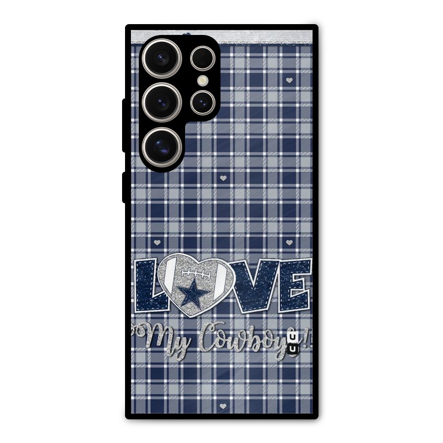 Cowboy Love Metal Back Case for Galaxy S24 Ultra